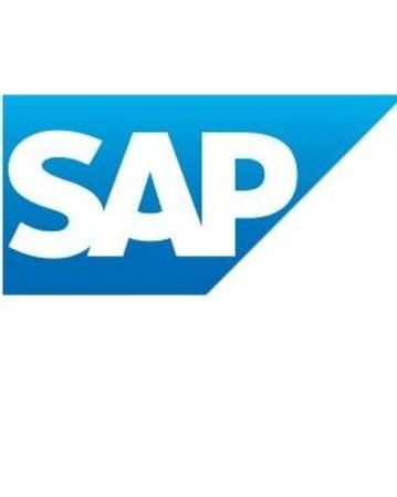 SAP-Logo und SRH-Logo nebeneinander, verbunden durch ein "x", symbolisieren eine Partnerschaft oder Kooperation zwischen den beiden Organisationen.