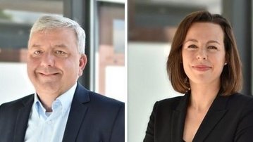 Foto: Werner Stalla und Dr. Stefanie Höger